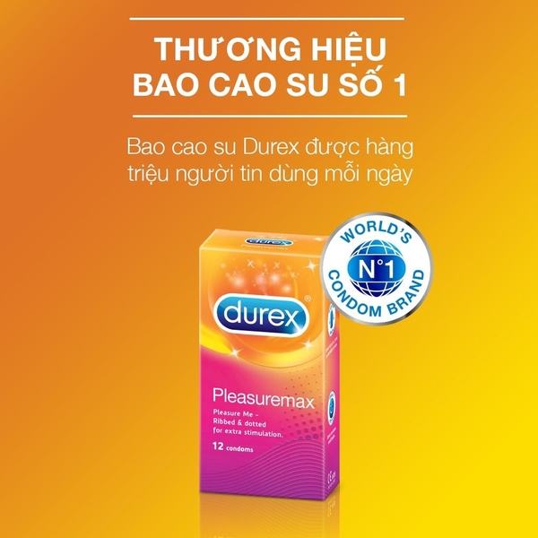 Bao cao su Durex 1 hộp có 12 chiếc