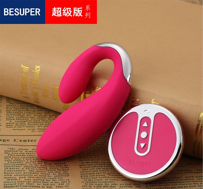 Máy rung gắn vào quần lót Vibrators hình chữ U có điều khiển từ xa